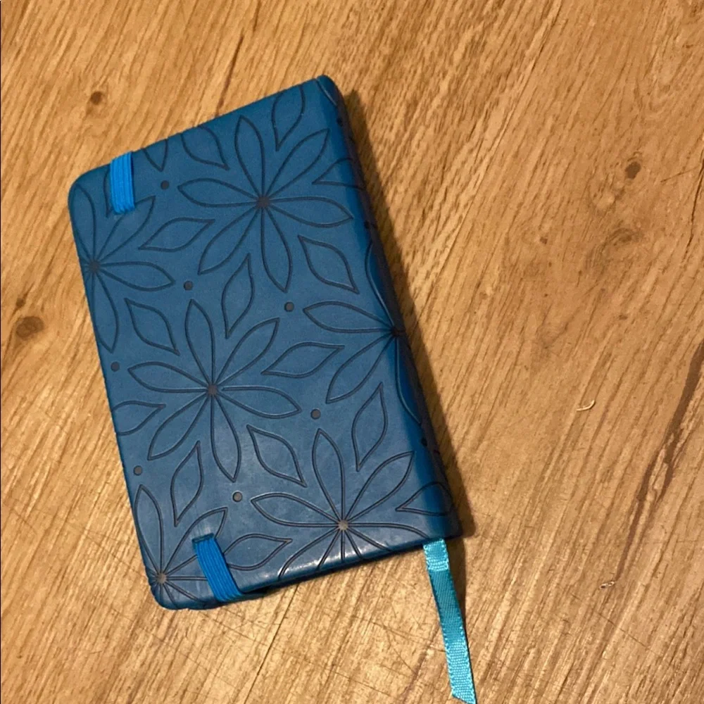 Blue Floral Notebook